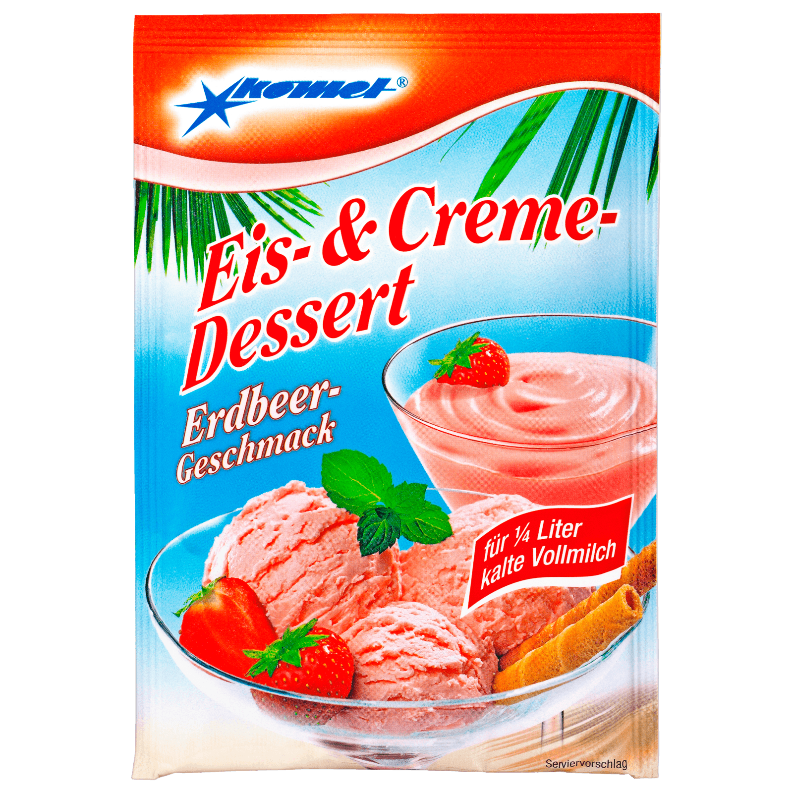 Komet Eis Creme Dessert Erdbeer Geschmack 70g Bei REWE Online Bestellen