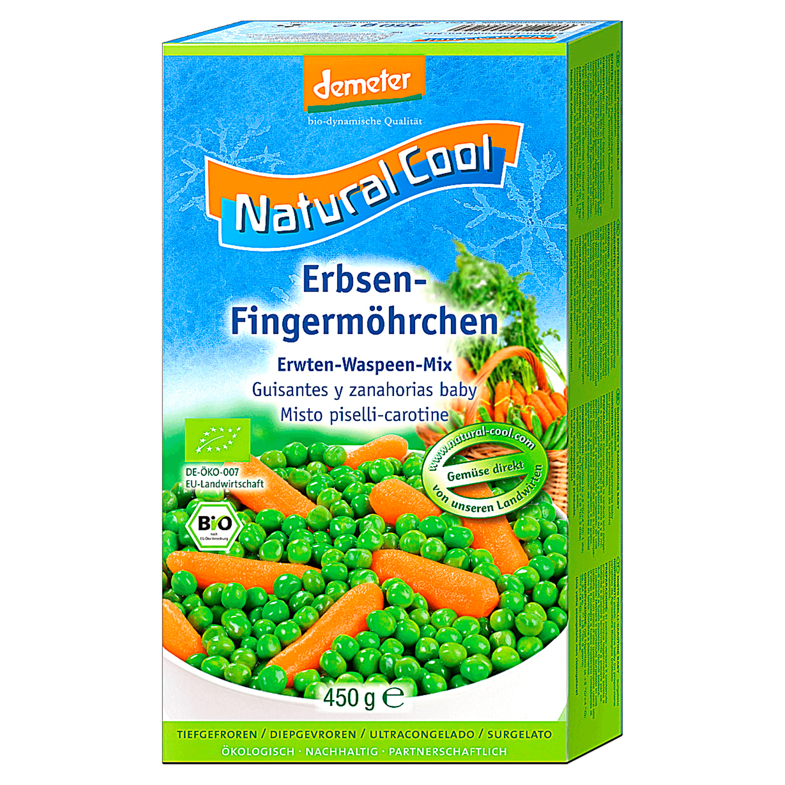 Natural Cool Bio Demeter Erbsen Fingerm Hrchen G Bei Rewe Online