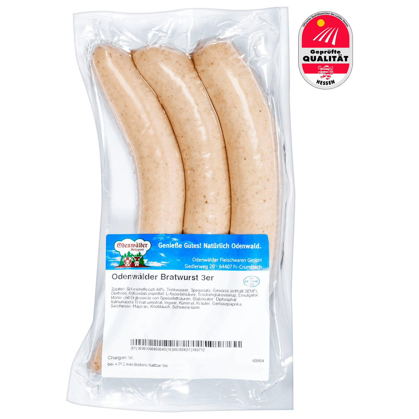 Odenw Lder Metzgerei Bratwurst St Ck Bei Rewe Online Bestellen