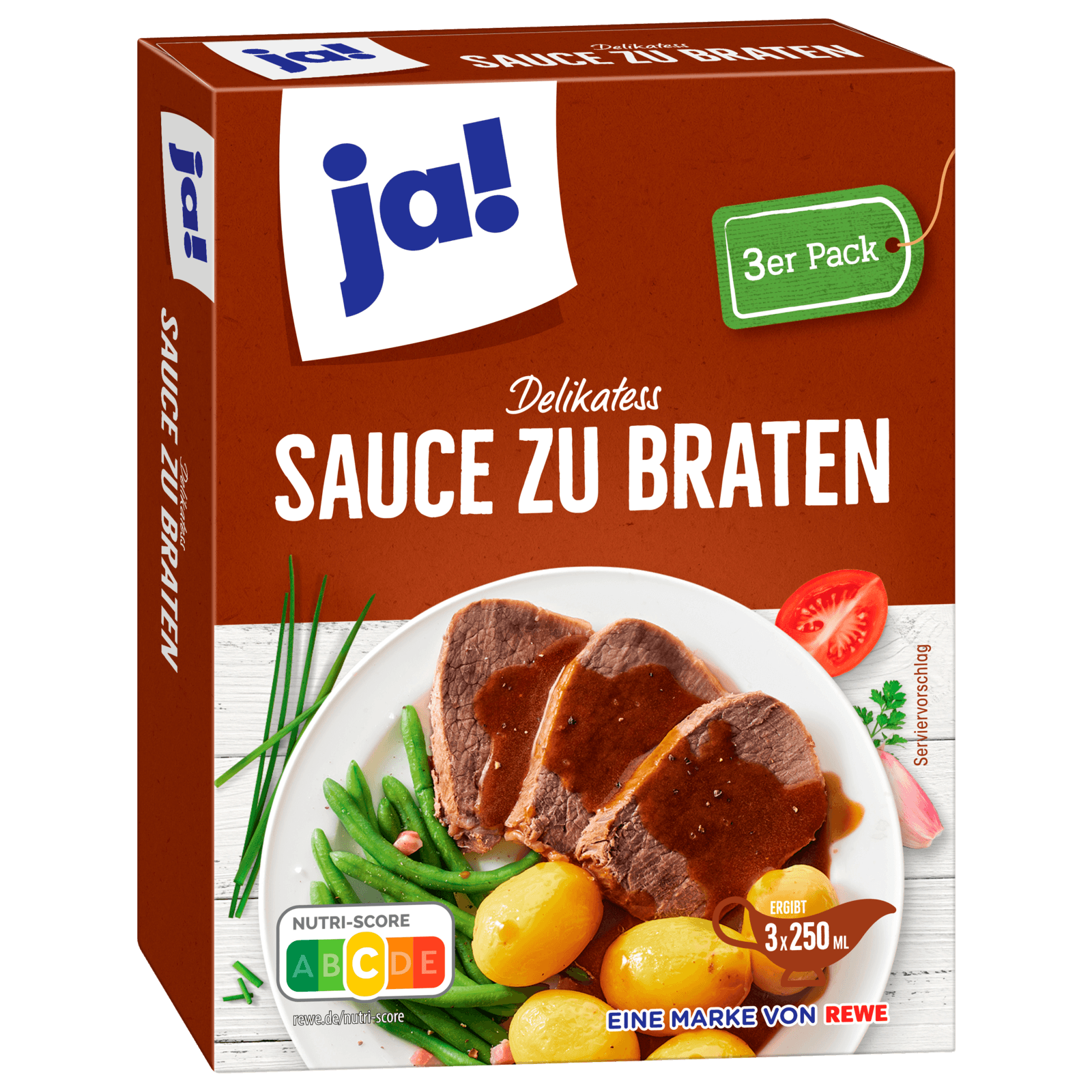 Ja Delikatess Sauce Zu Braten Er Pack G Bei Rewe Online Bestellen