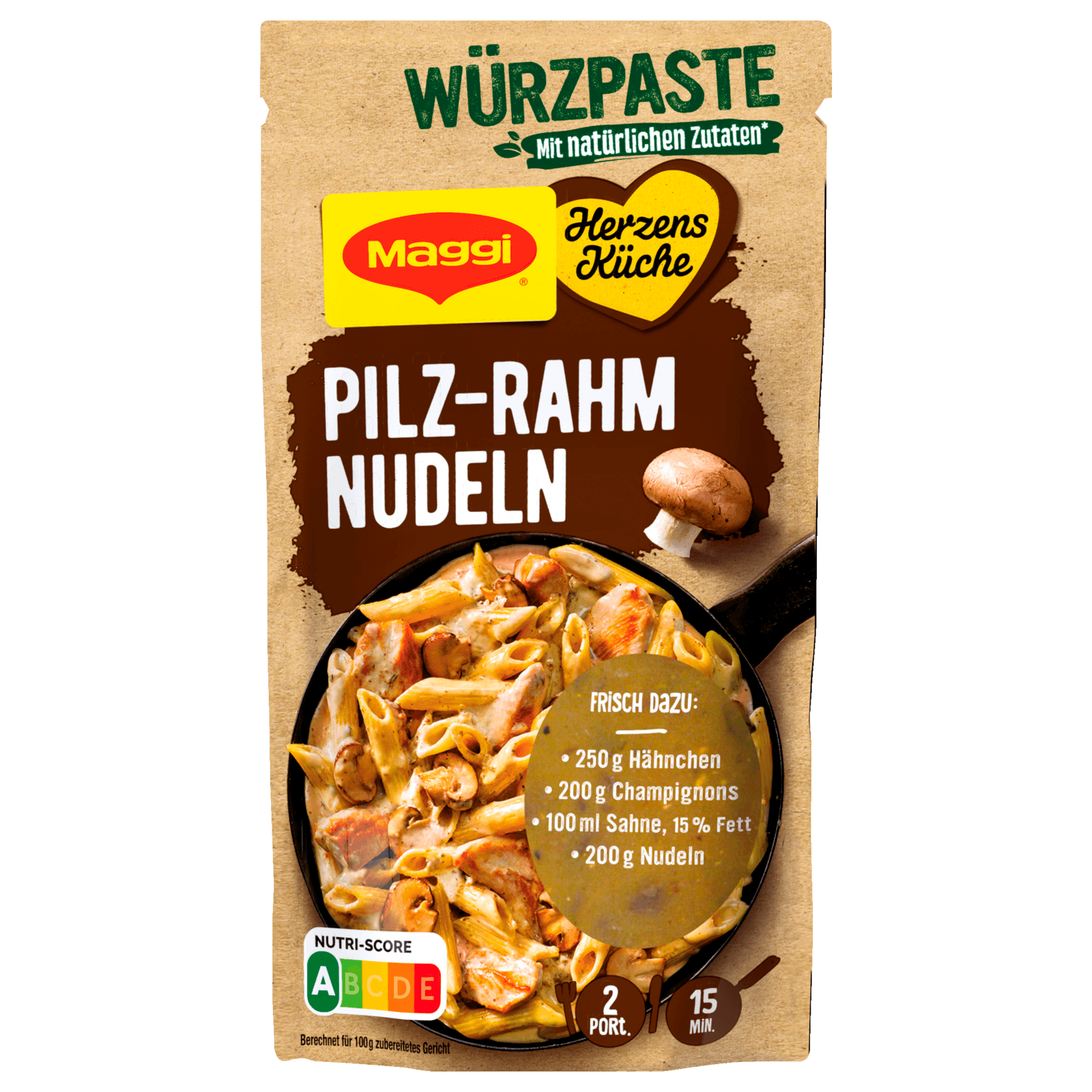 Maggi Herzensküche Würzpaste für Pilz Rahm Nudeln 65g bei REWE online