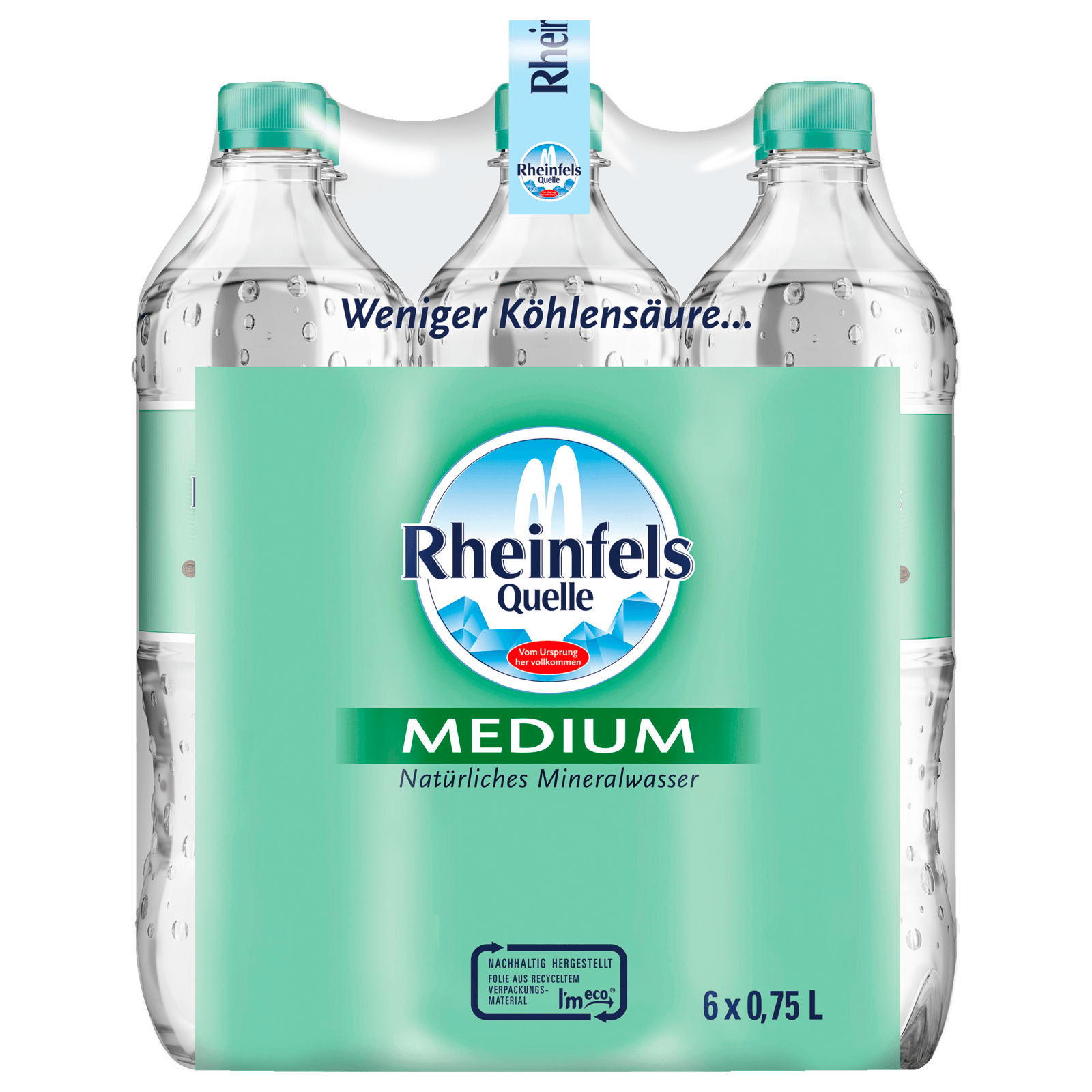 Rheinfels Quelle Mineralwasser Medium 6x0 75l Bei REWE Online Bestellen