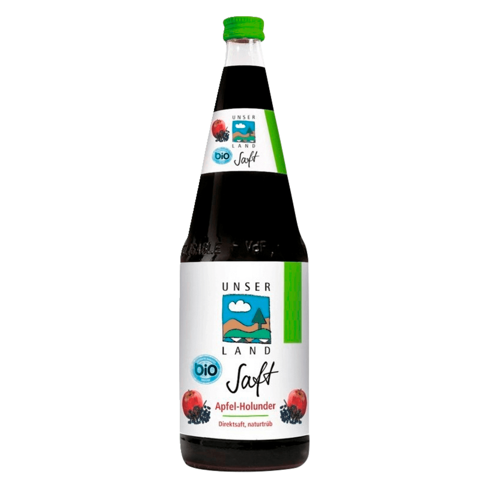 UNSER LAND Bio Saft Apfel Holunder 1l Bei REWE Online Bestellen