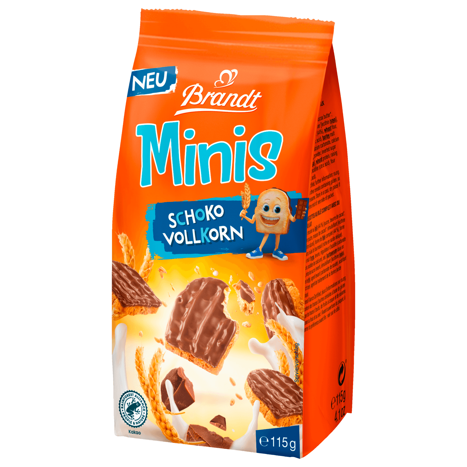 Brandt Zwieback Minis Schoko Vollkorn G Bei Rewe Online Bestellen