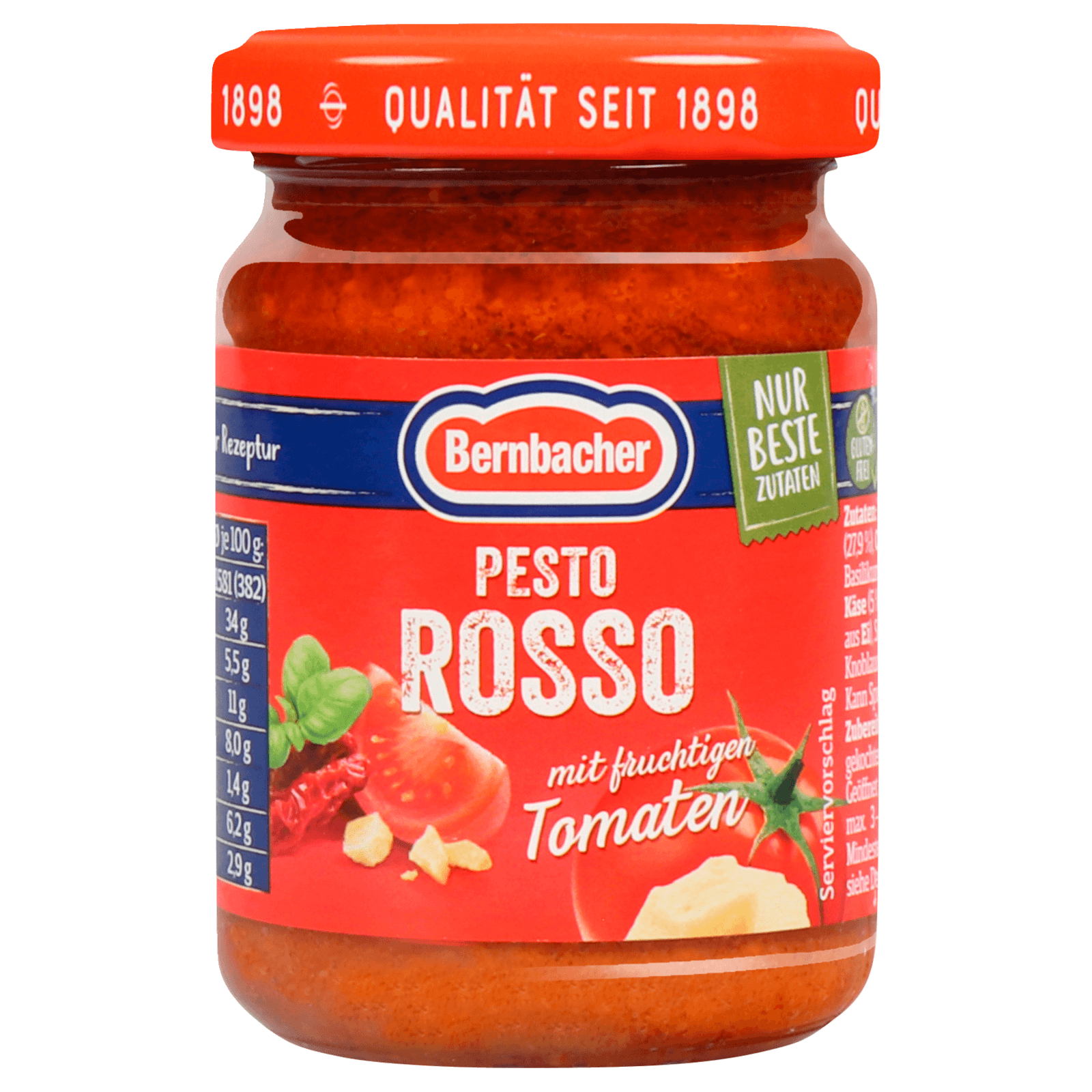 Bernbacher Nudelsauce Pesto Rosso 140g Bei REWE Online Bestellen