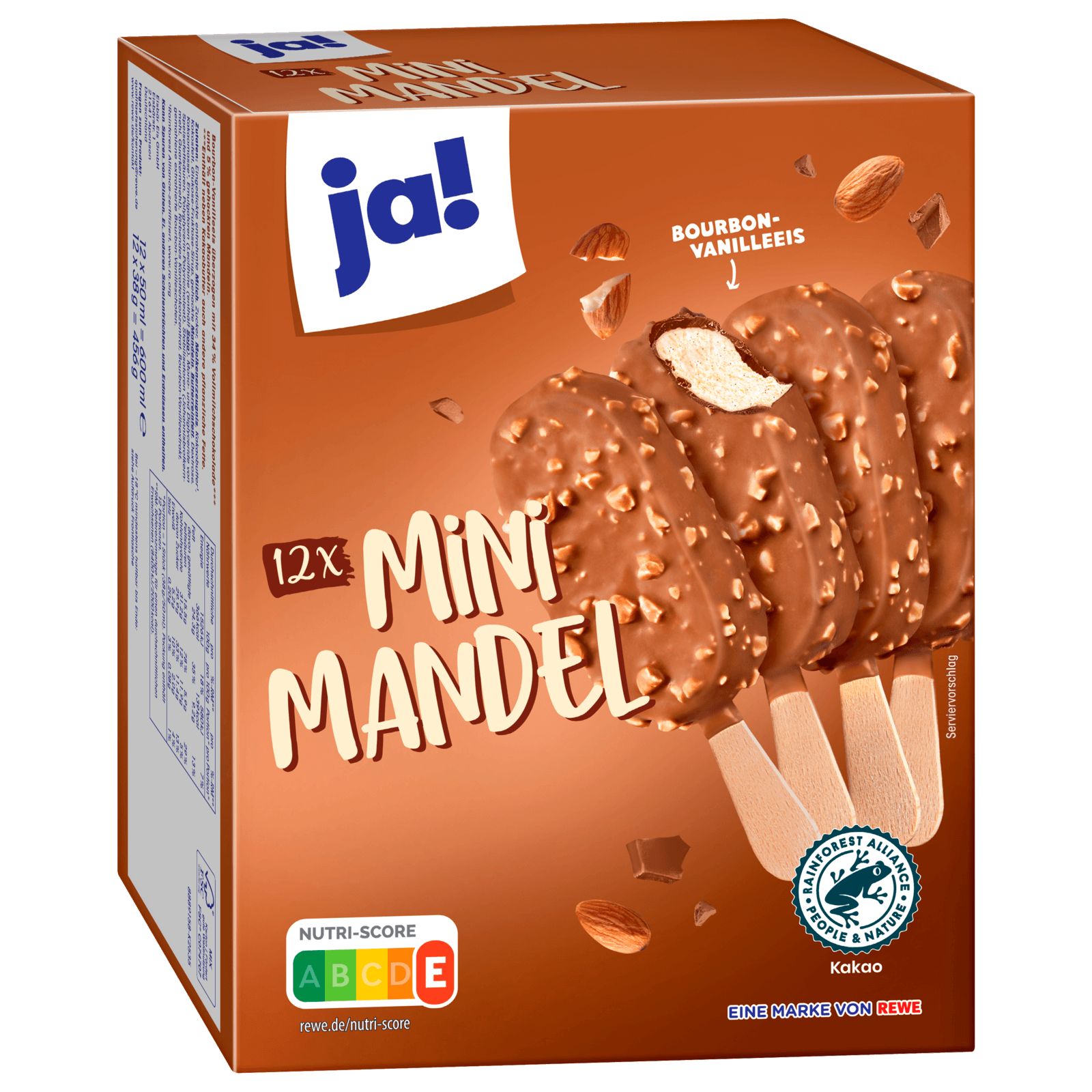 Ja Stieleis Mini Mandel X Ml Bei Rewe Online Bestellen