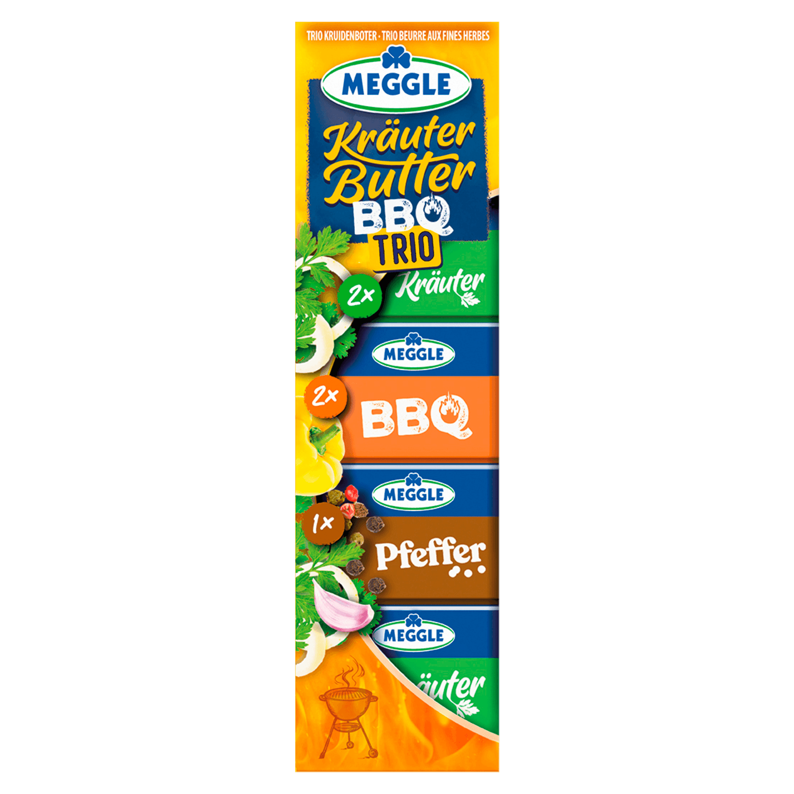 Meggle Kr Uterbutter Bbq Trio G Bei Rewe Online Bestellen