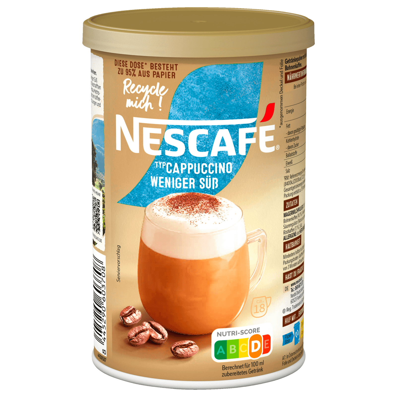 Nescaf Typ Cappuccino Weniger S G Bei Rewe Online Bestellen