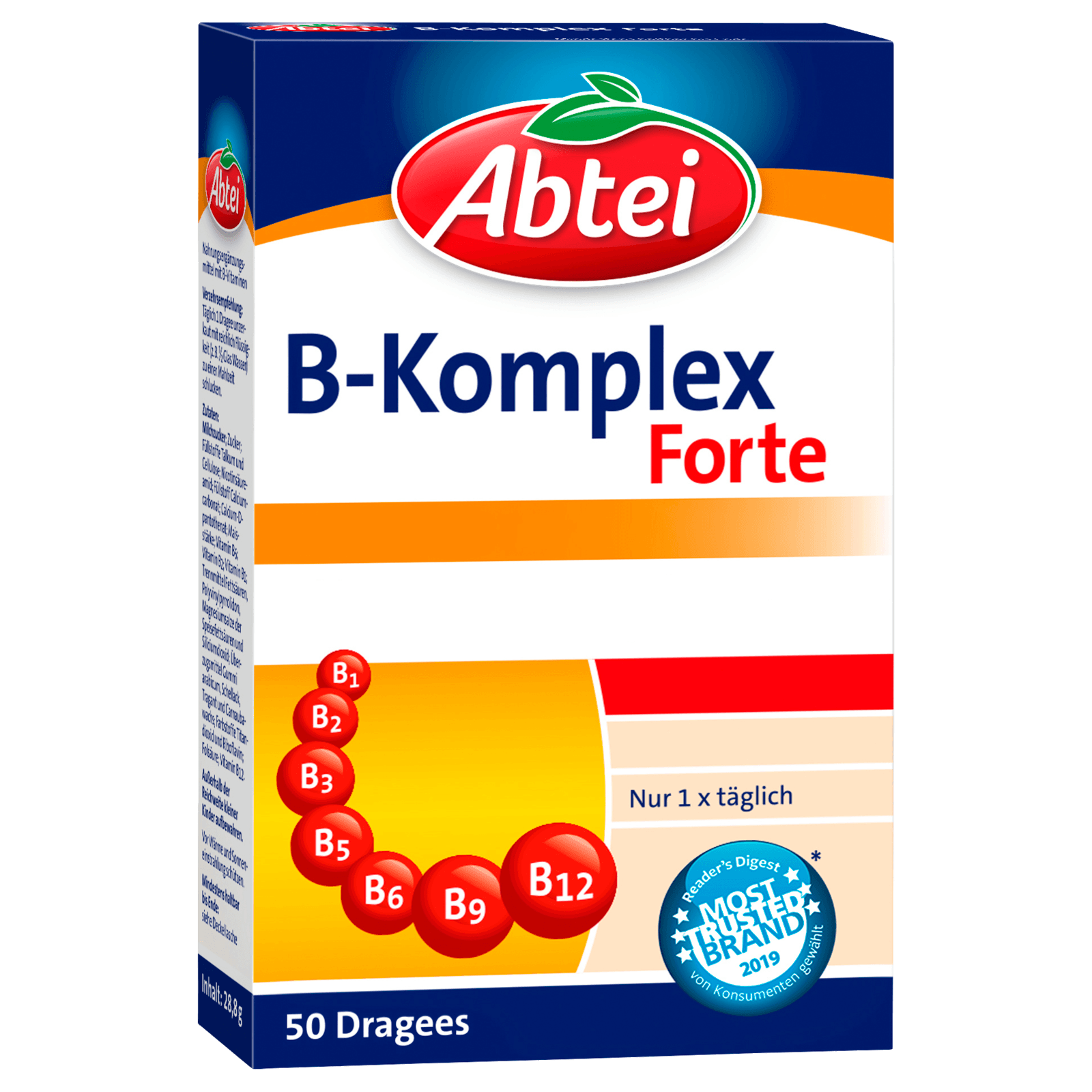 Abtei Tabletten Vitamin B Komplex Forte 50 Stück bei REWE ...