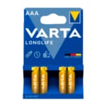 Varta Batterien Longlife AAA 4 Stück