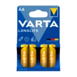 Varta Batterien Longlife AA 4 Stück