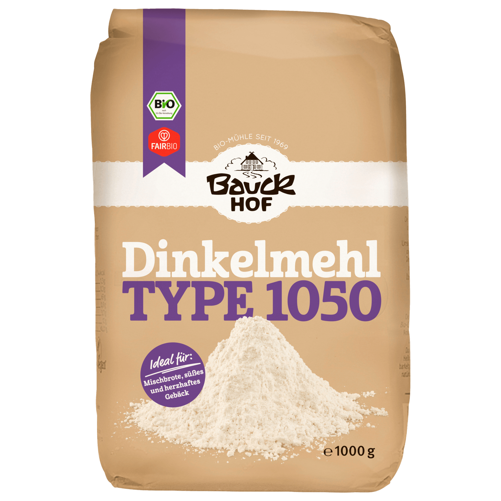 Bauckhof Bio Dinkelmehl Type 1050 1kg