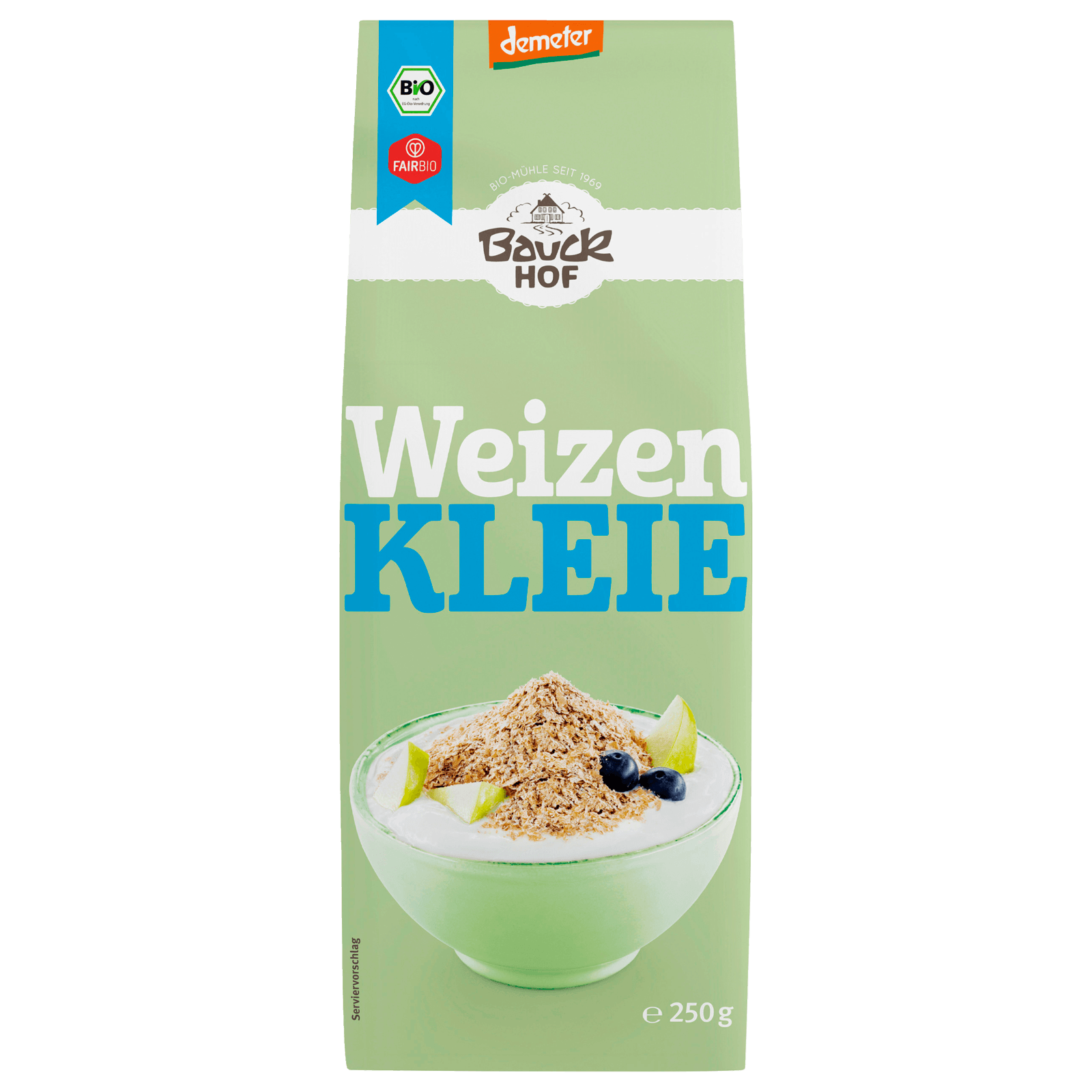 Bauckhof Bio Demeter Weizenkleie 250g