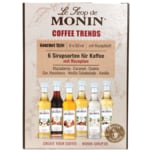 Monin Coffee Trends 6 Sirupsorten für Kaffee 6x0,05l