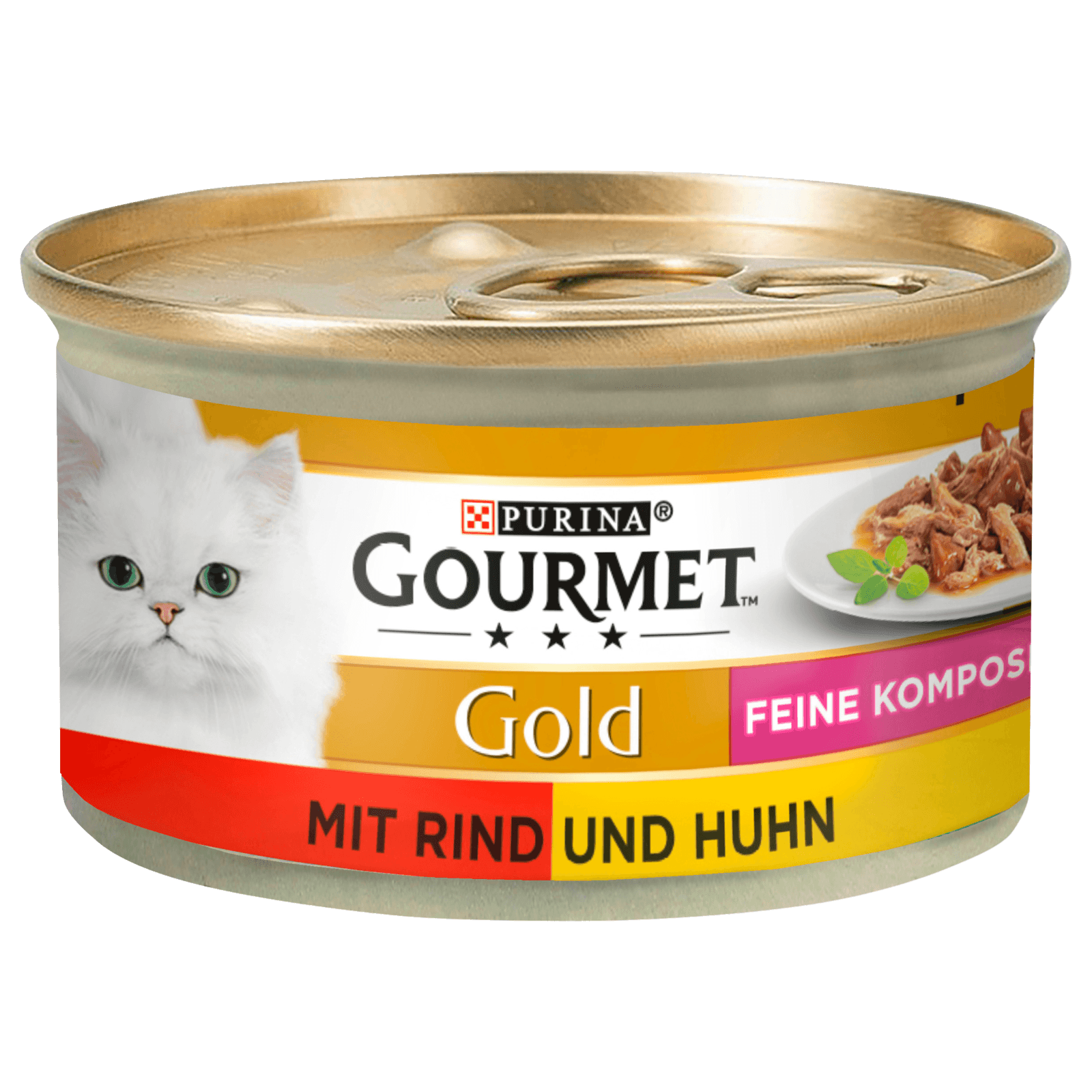 Purina Gourmet Gold Feine Komposition mit Rind & Huhn 85g