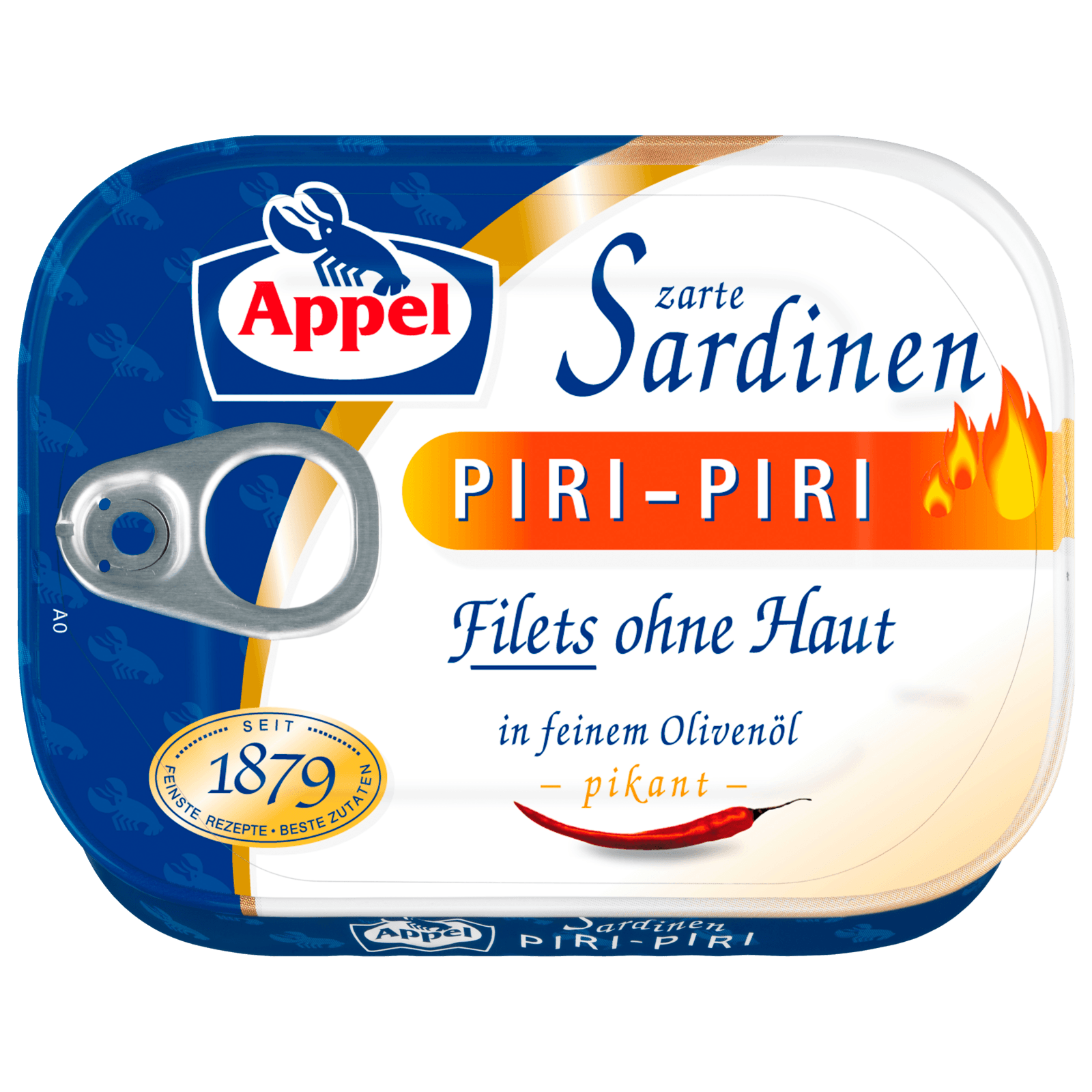 Appel Sardinen Piri-Piri in Olivenöl pikant 80g