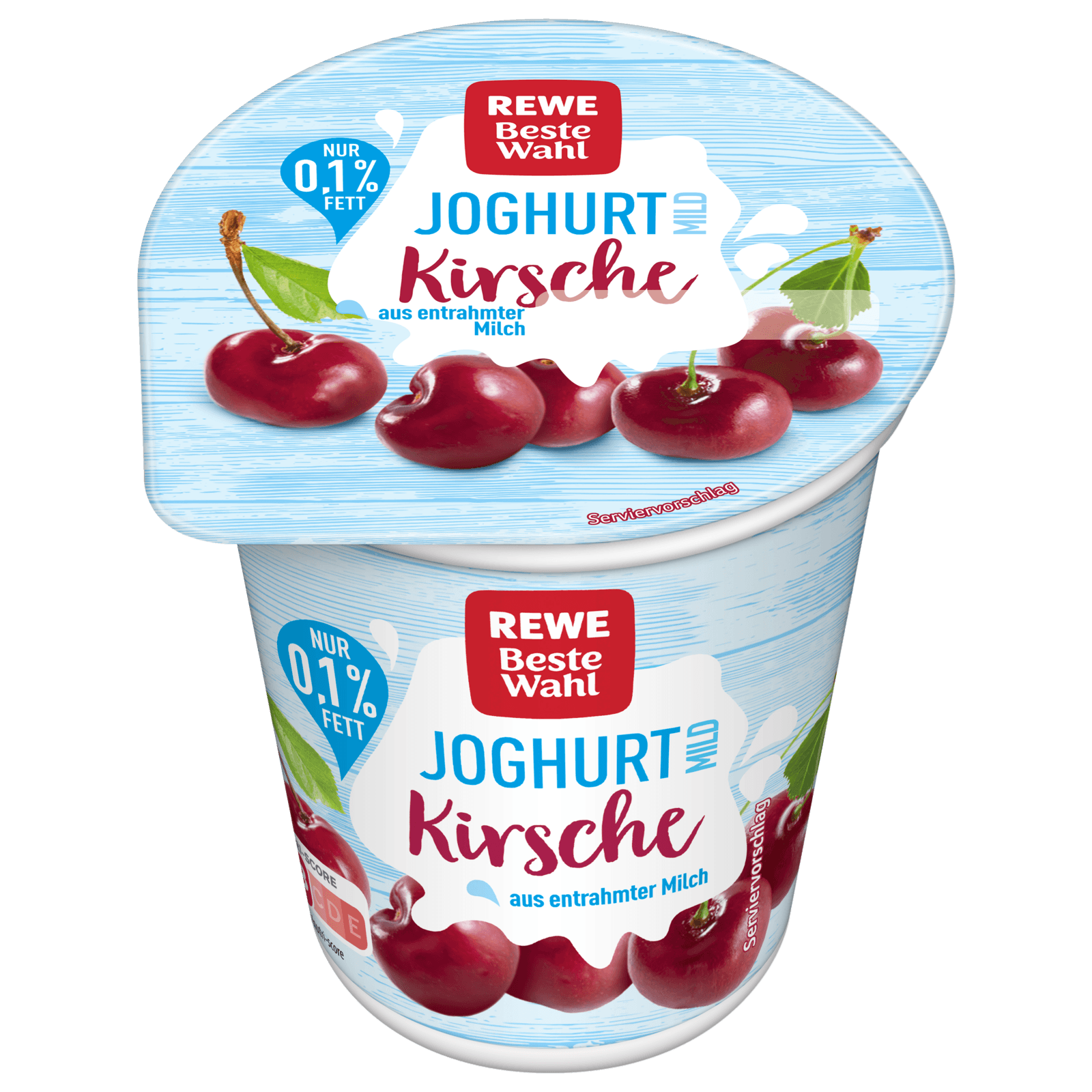 REWE Beste Wahl Fruchtjoghurt mild Kirsche 150g  für 0.49 EUR