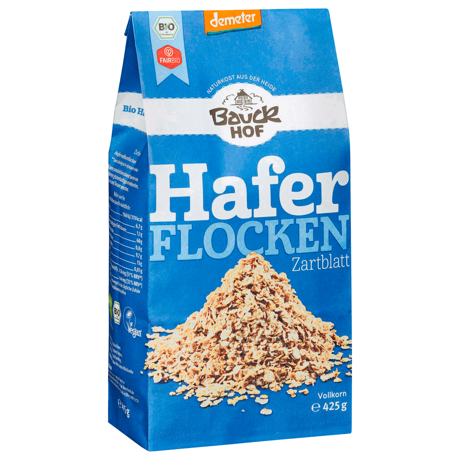 Bauckhof Bio Haferflocken Zartblatt 425g