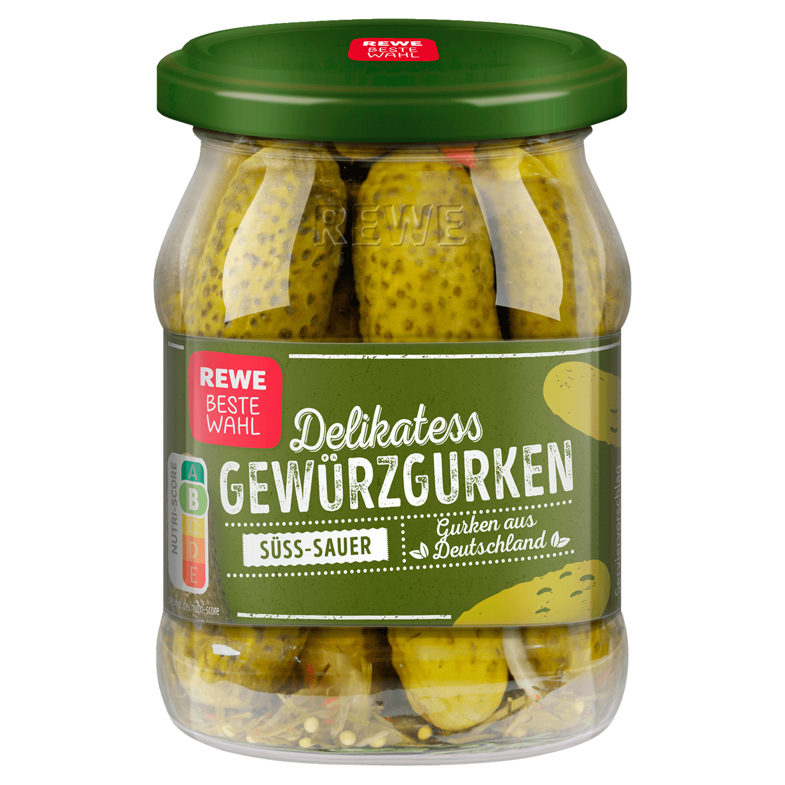 REWE Beste Wahl Delikatess-Gewürzgurken 360g bei REWE online bestellen!