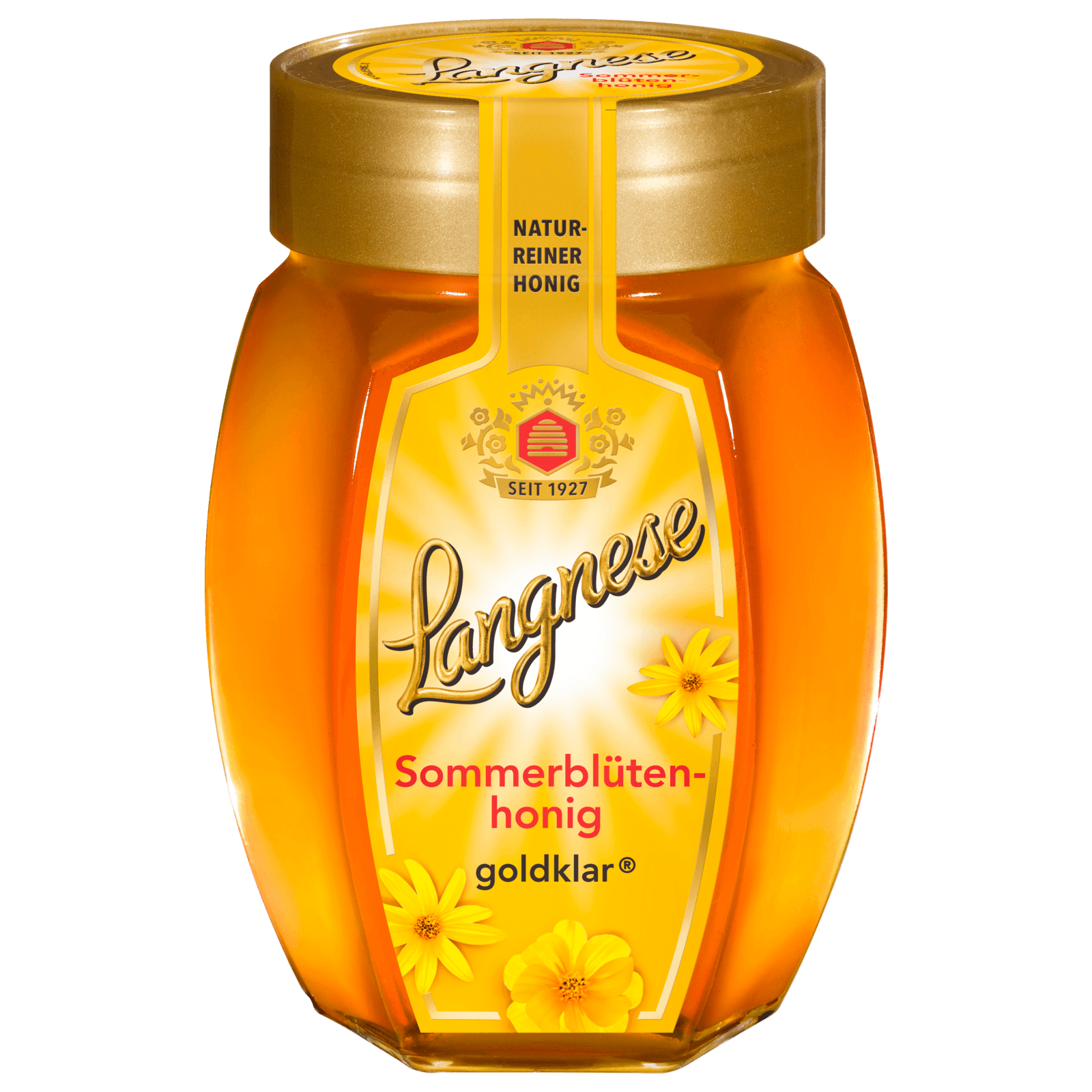 Langnese Feine Auslese Sommerblütenhonig goldklar 500g