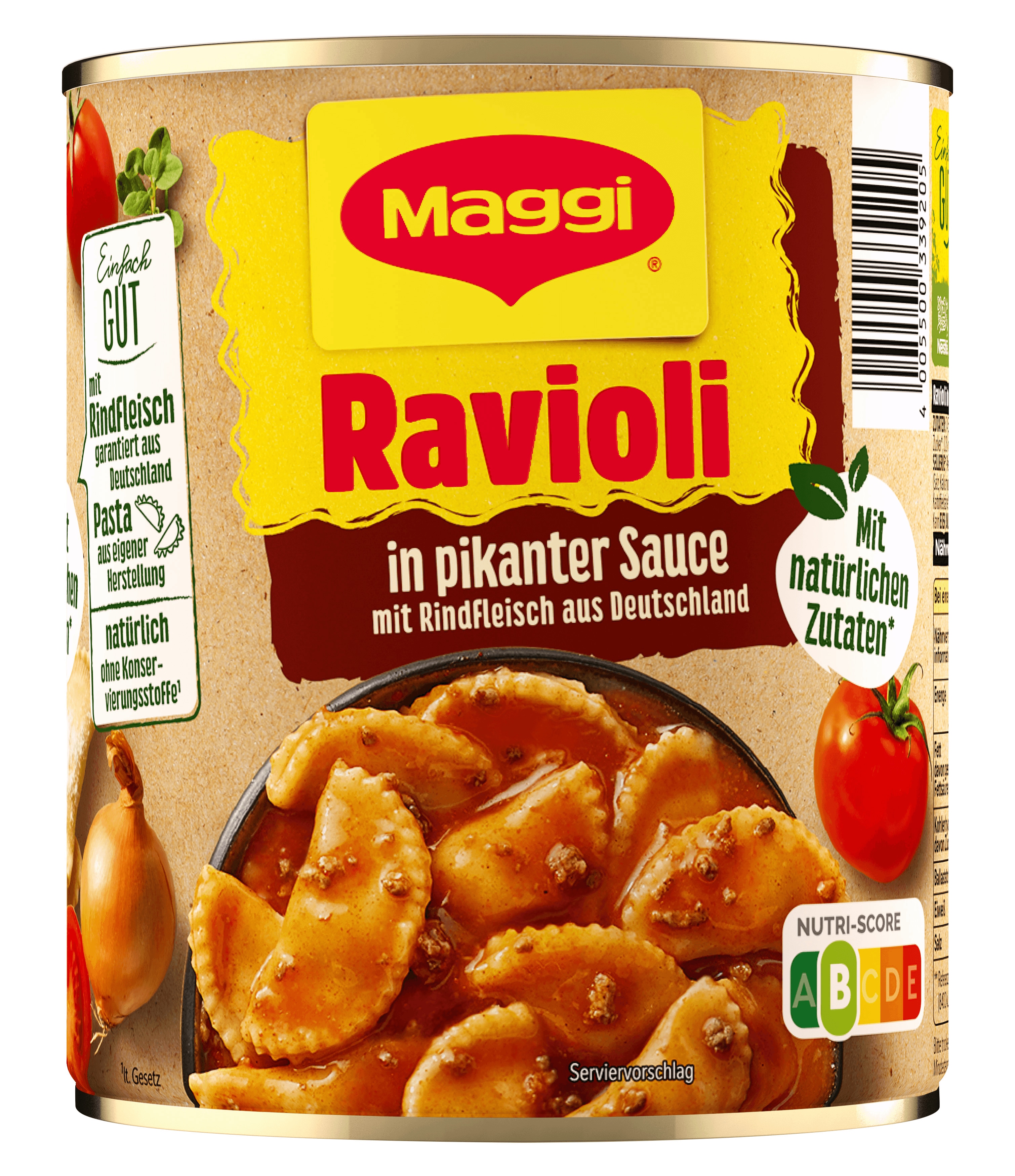 Maggi Ravioli In Pikanter Sauce Mit Fleisch 800g Bei REWE Online Bestellen!