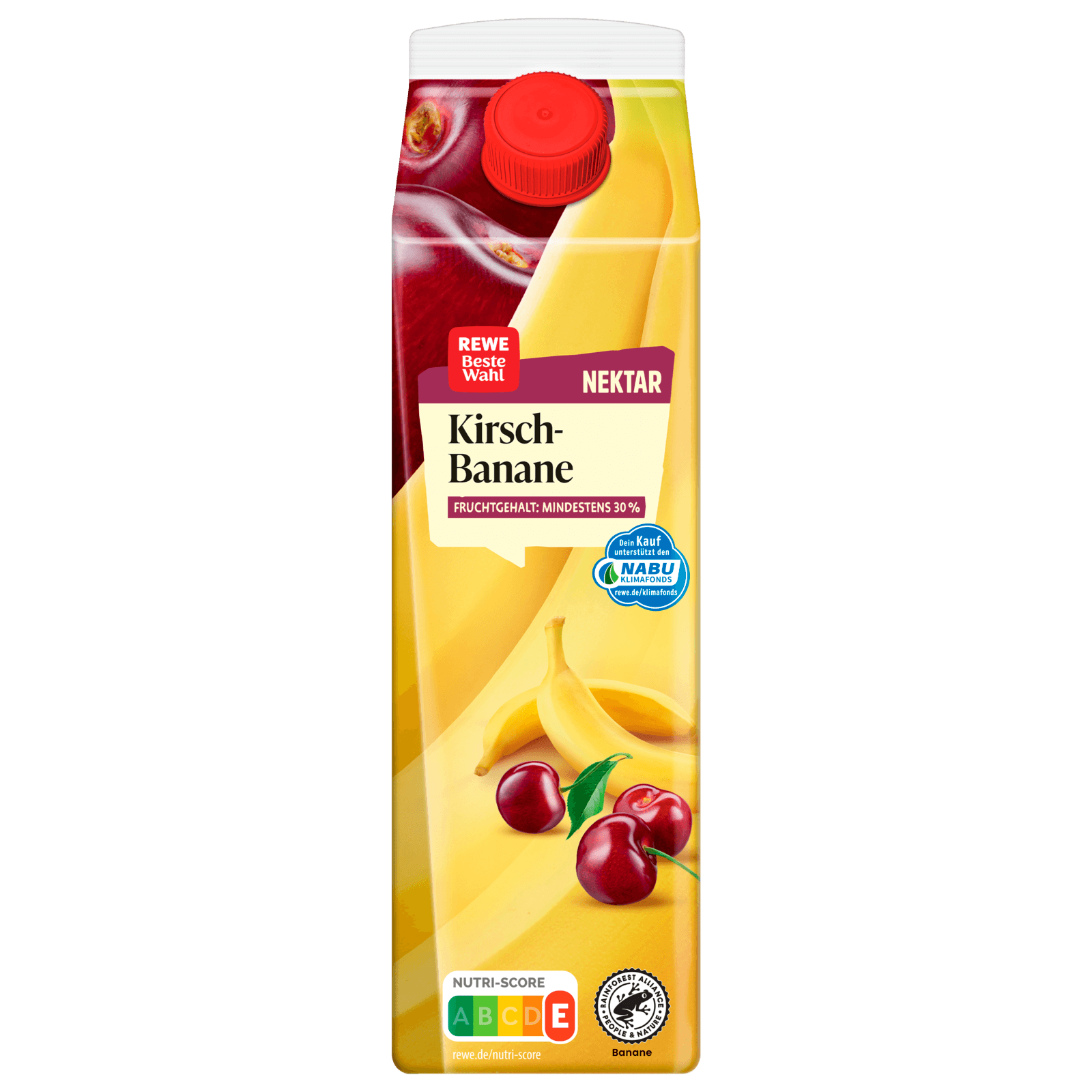 REWE Beste Wahl Kirsch-Bananen-Nektar 1l  für 1.39 EUR