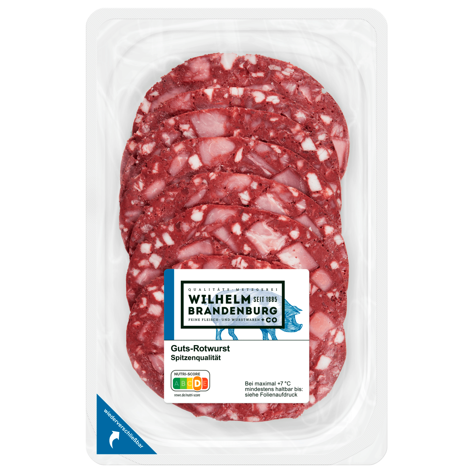 Wilhelm Brandenburg Guts-Rotwurst 100g