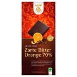 Gepa Bio Schokolade Grand Noir Zarte Bitter Orange 100g