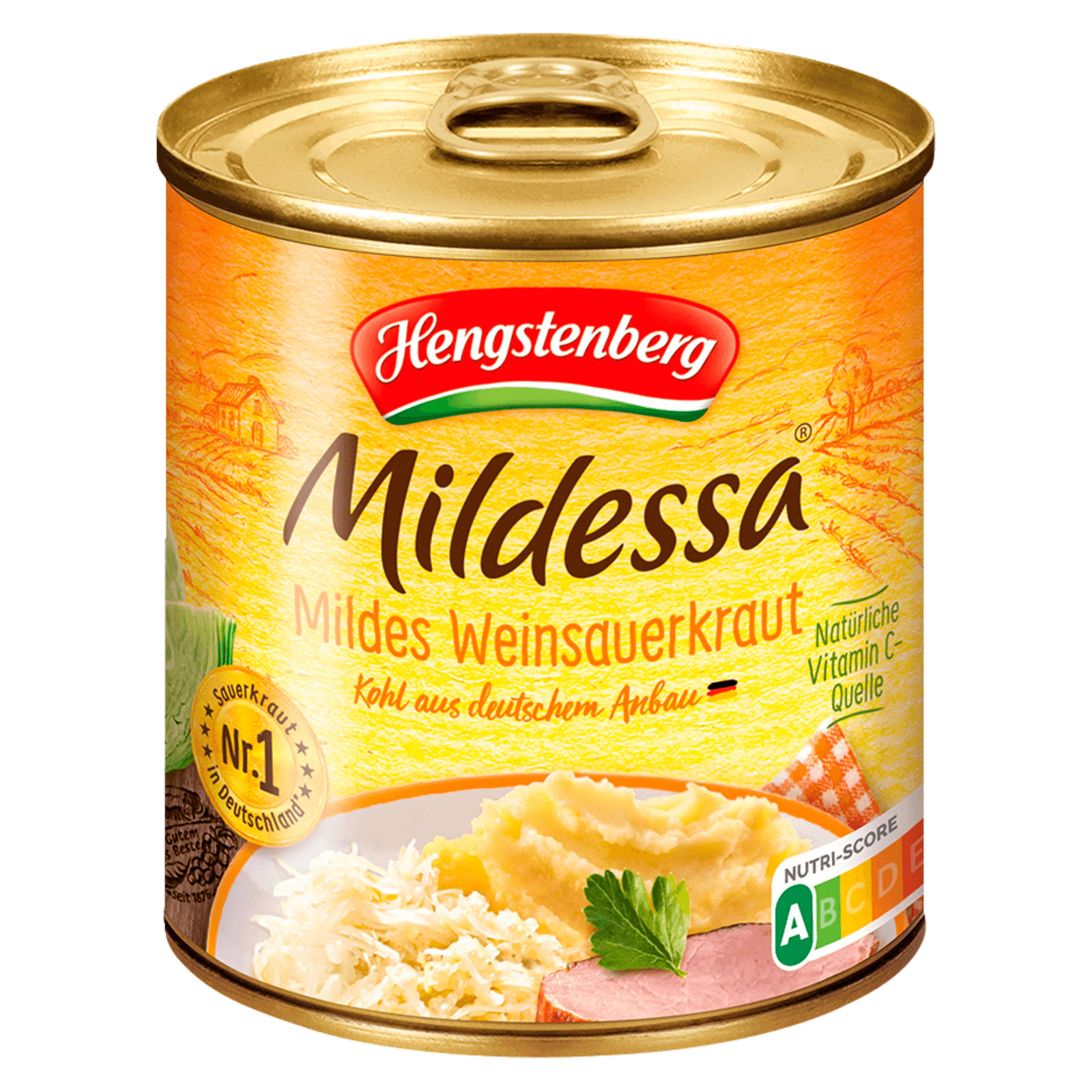 Hengstenberg Mildessa Mildes Weinsauerkraut 285g