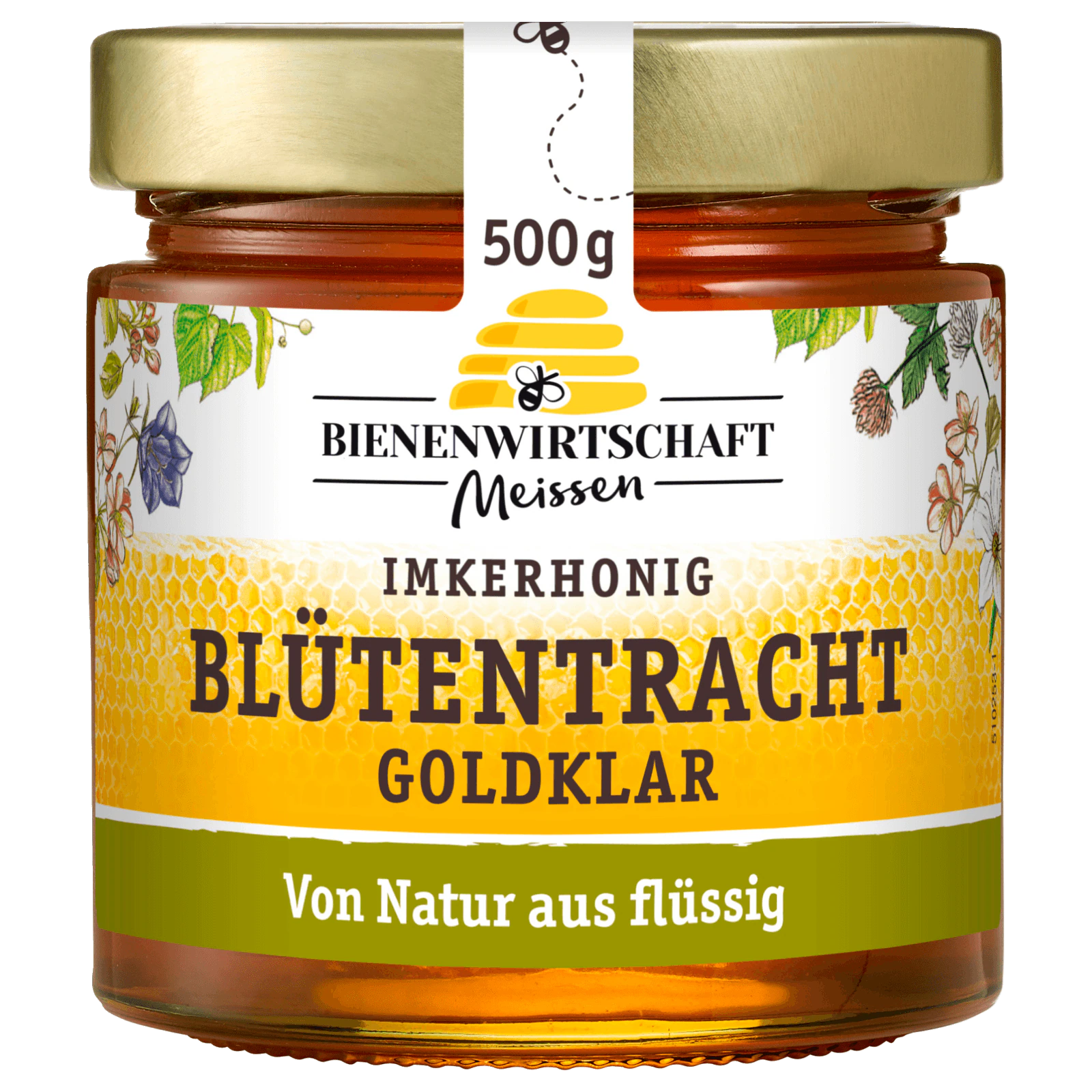 Bienenwirtschaft Meissen Imkerhonig goldklare Auslese 500g  für 4.99 EUR