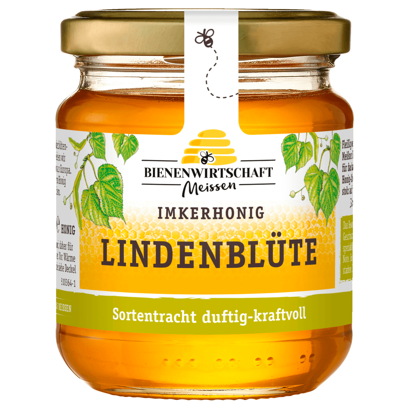 Bienenwirtschaft Meissen Imkerhonig duftige Lindenblüte 250g  für 3.39 EUR