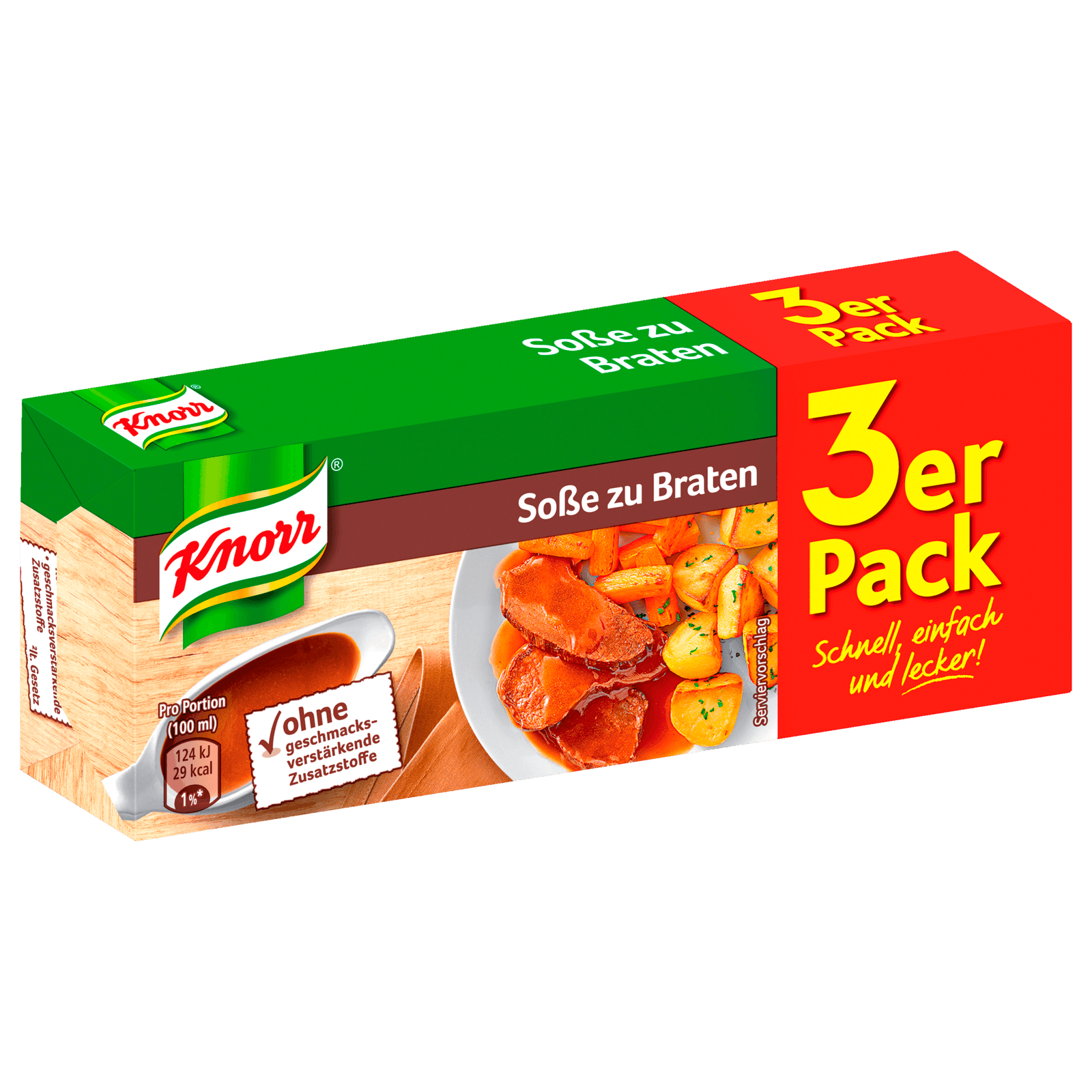 Knorr Braten Soße 3x250ml