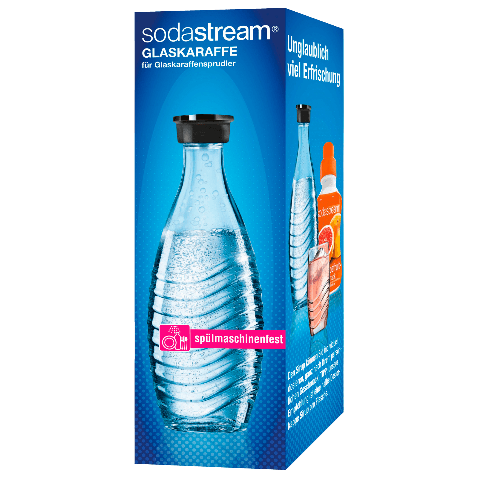 SodaStream - Vandkaraffel - 0.6 l - Passer til SodaStream Crystal og Penguin danskvandsmaskiner.