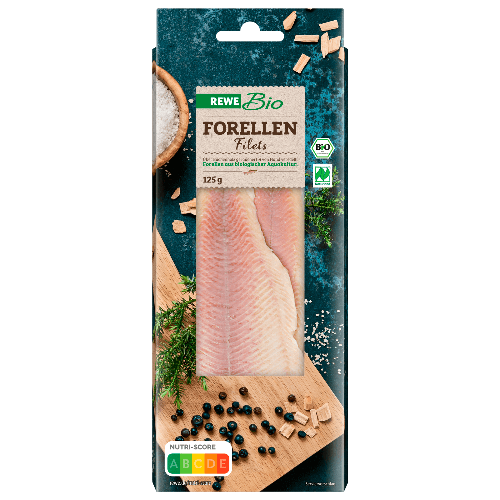 REWE Bio Forellenfilets geräuchert 125g  für 4.99 EUR