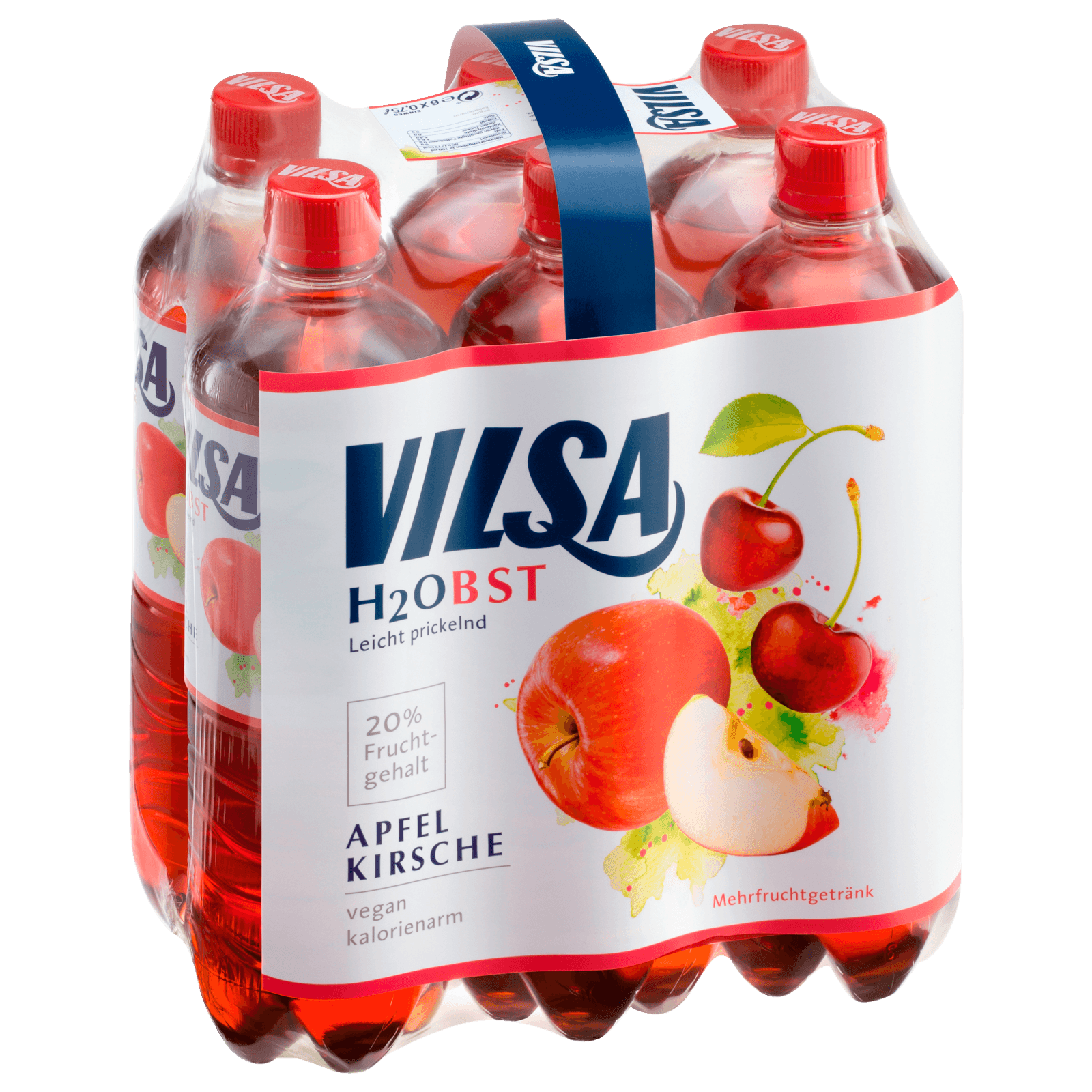 Vilsa H2Obst Apfel/Kirsche 6x0,75l  für 5.34 EUR
