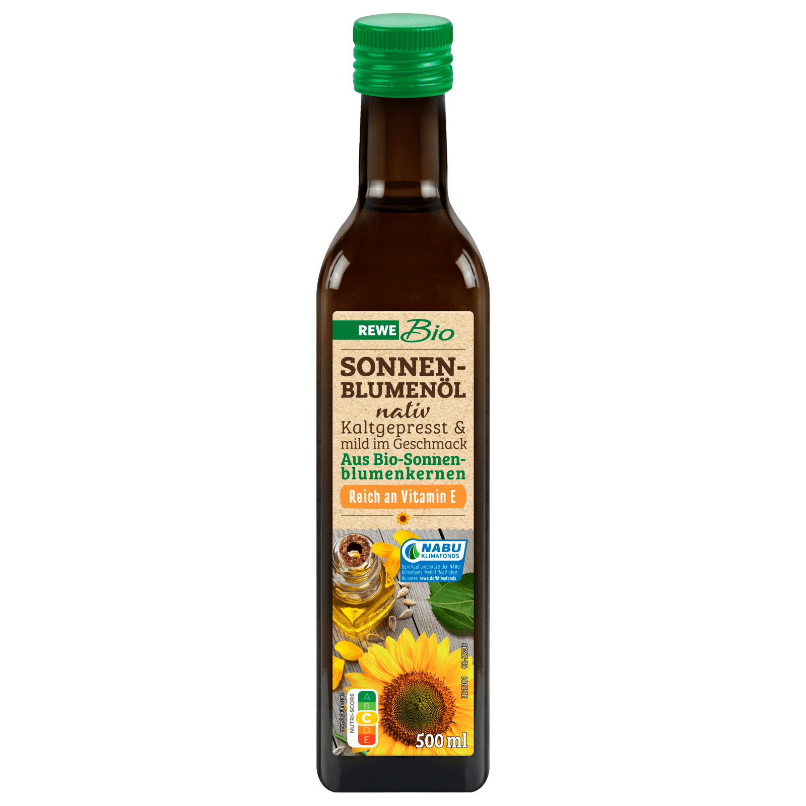 REWE Bio Sonnenblumenöl nativ 500ml