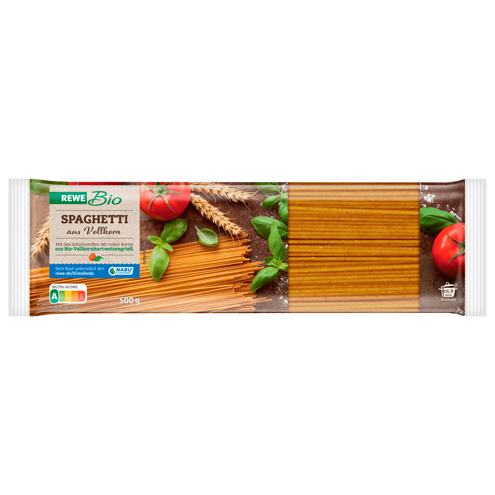 Rewe Bio Vollkorn Spaghetti 500g Bei Rewe Online Bestellen