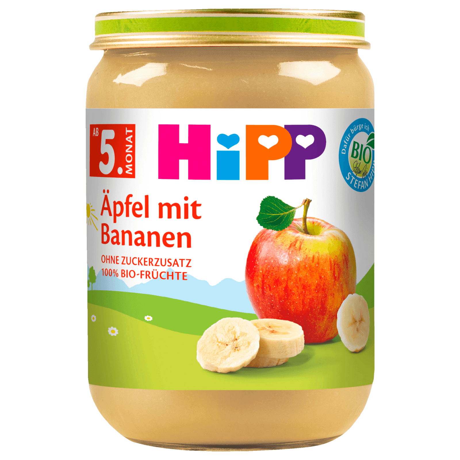 Hipp Bio Äpfel mit Bananen 190g