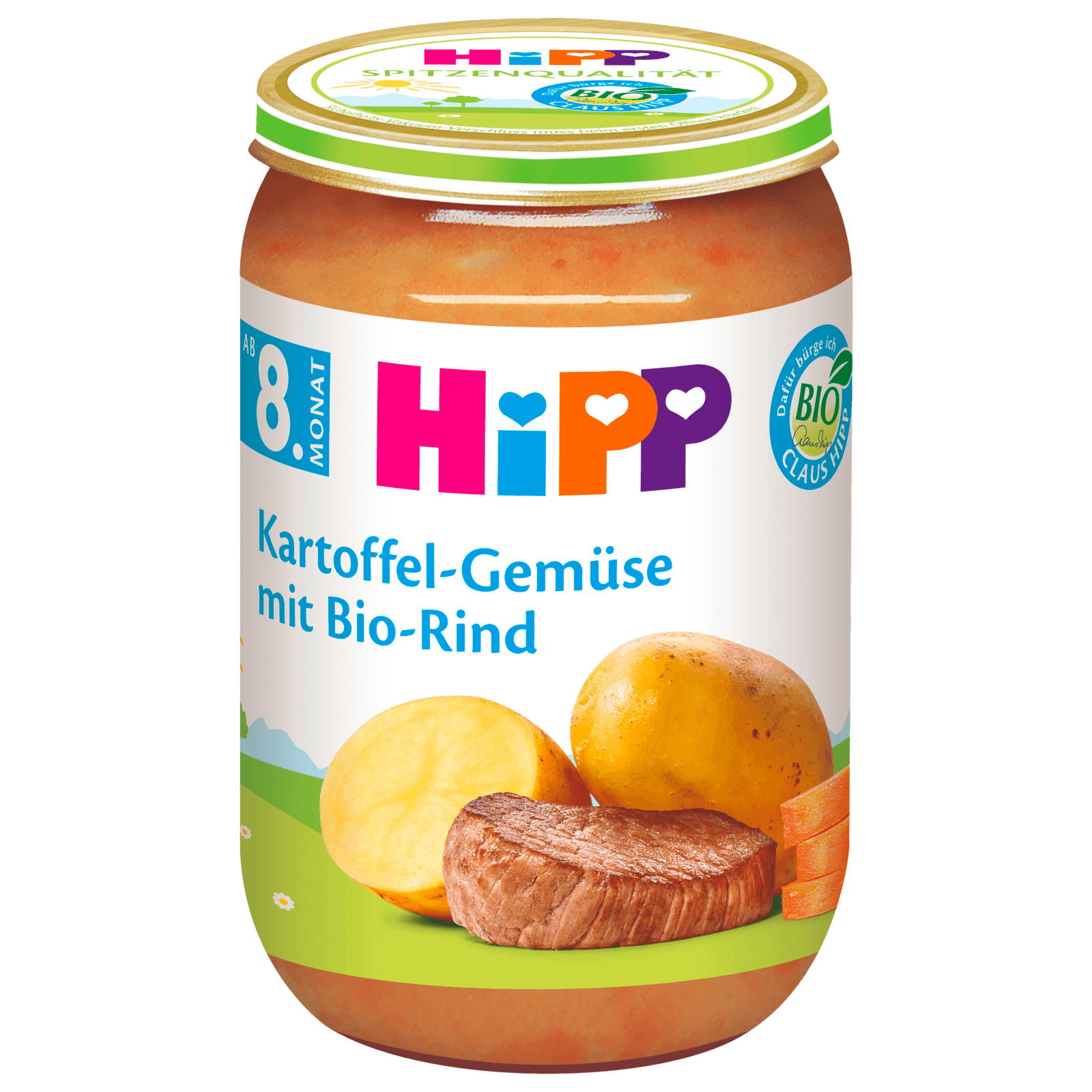 Hipp Kartoffelgemüse mit Bio-Rind 220g
