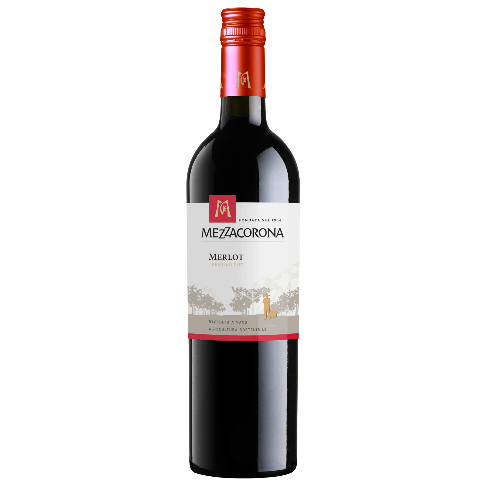 Mezzacorona Rotwein Merlot DOC trocken 0,75l