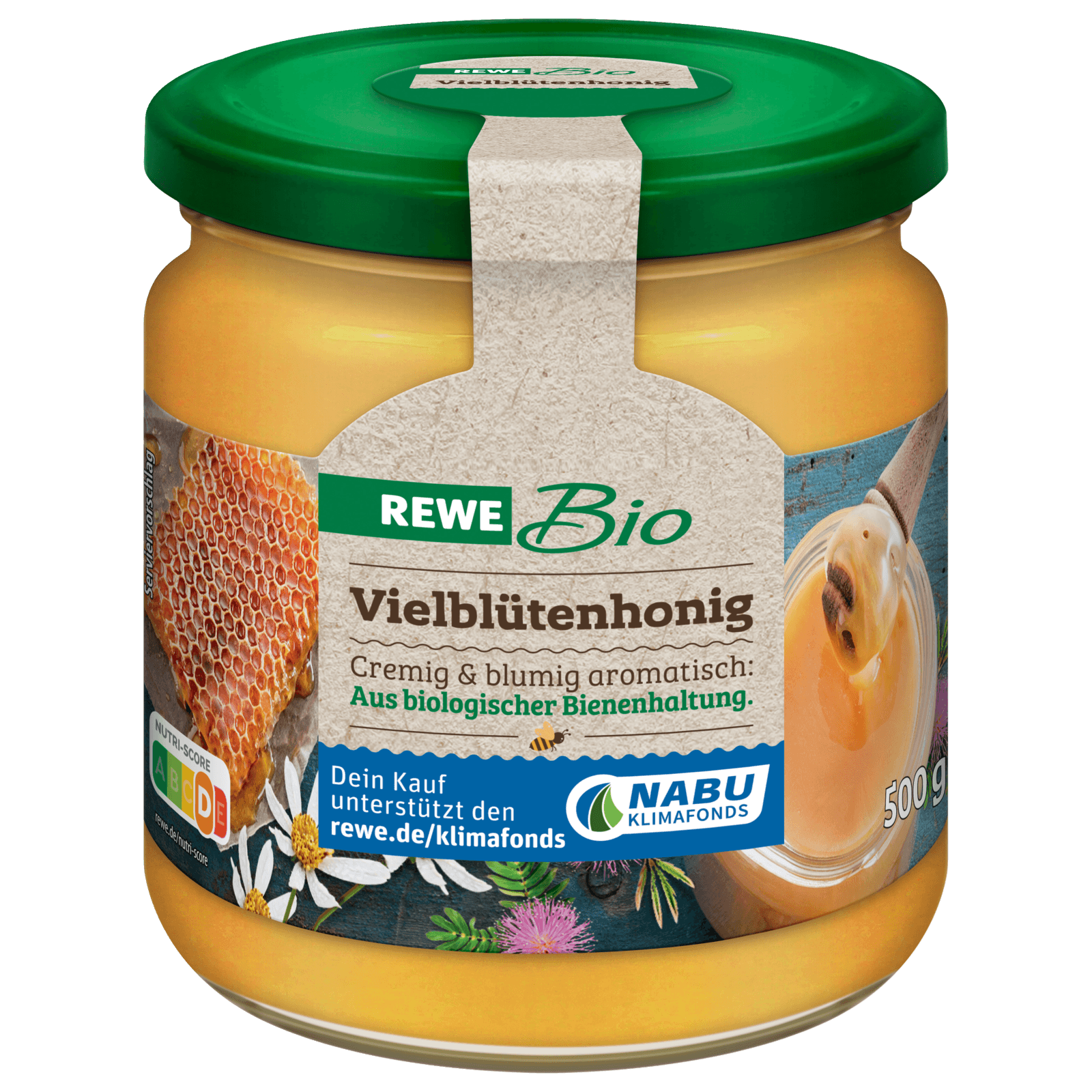 REWE Bio Vielblütenhonig 500g