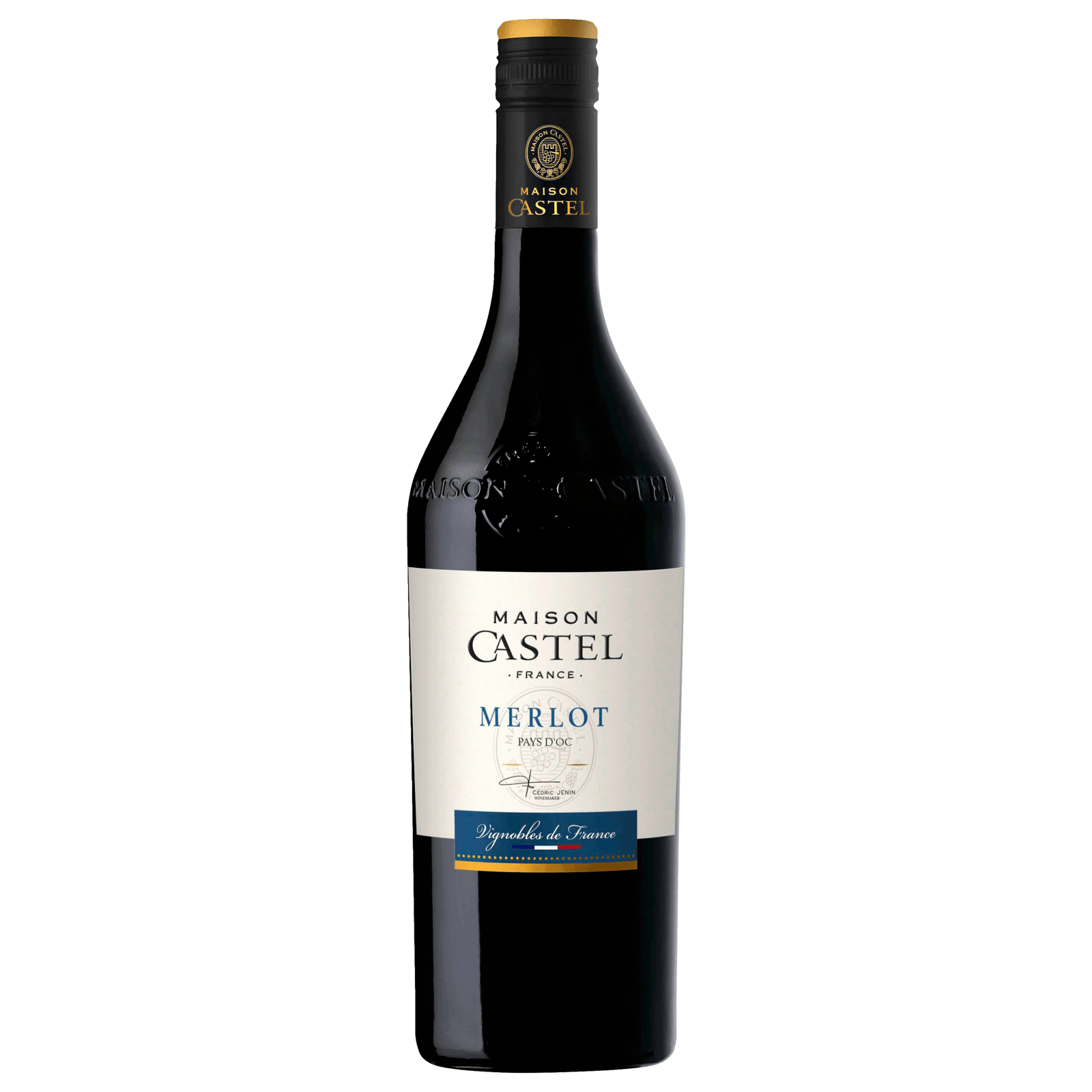 Vignobles de France Maison Castel Merlot Pays Rotwein D\'OC trocken 0,75l  bei REWE online bestellen! | Rotweine