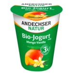 Andechser Natur Bio-Jogurt mild Mango-Vanille 400g