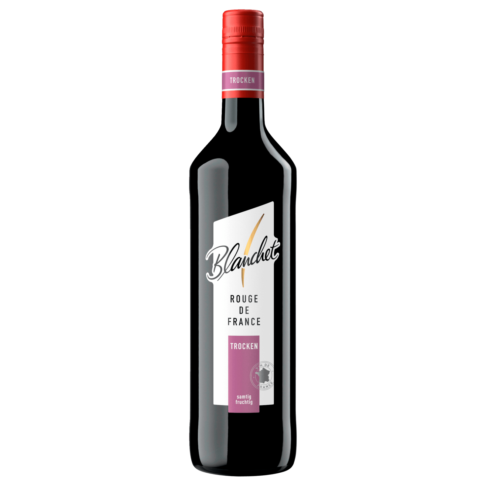 Blanchet Rotwein Rouge de France trocken 0,75l bei REWE online bestellen!