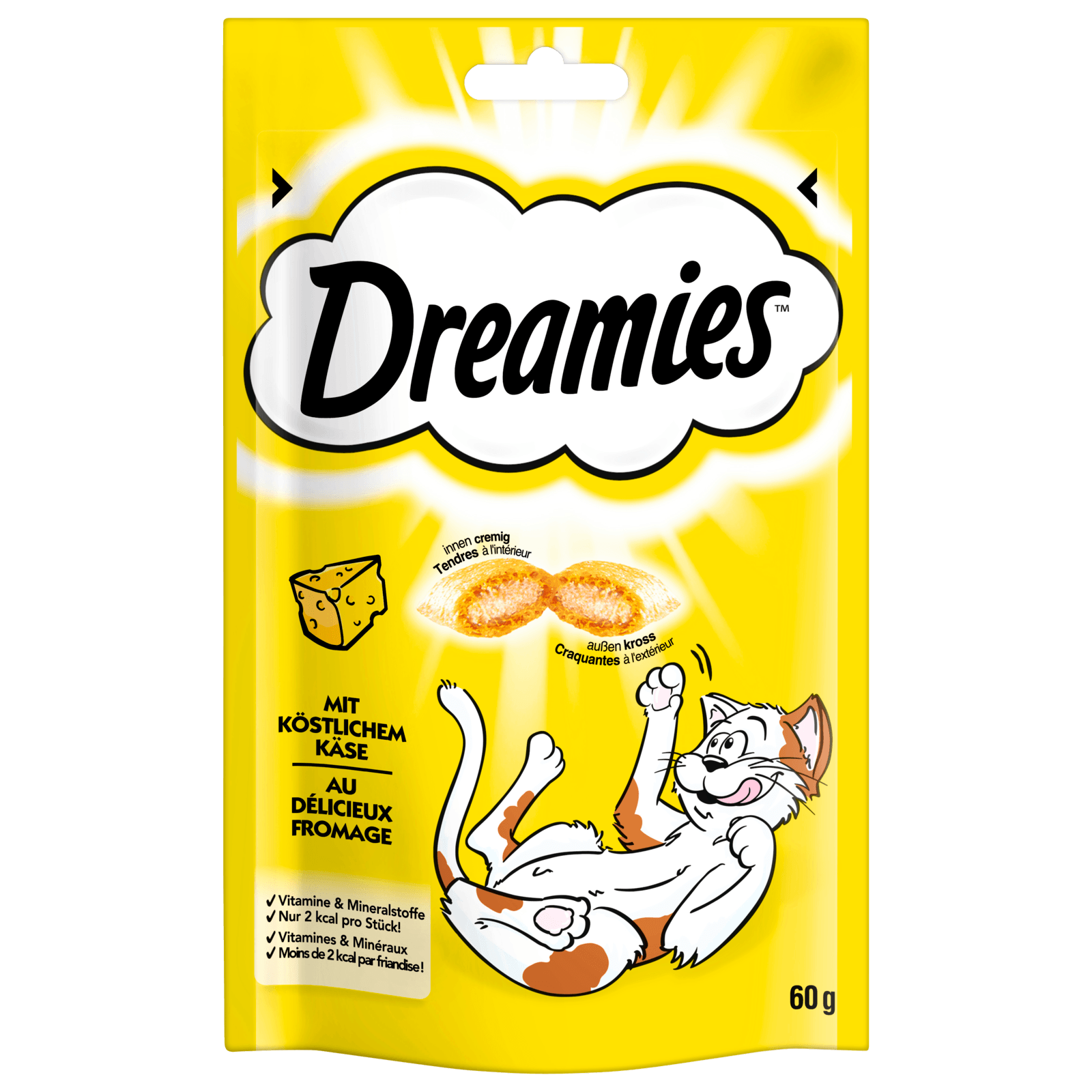 Dreamies Katzensnack mit Käse 60g