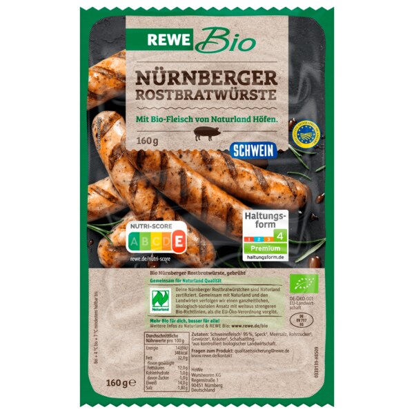 REWE Bio Original Nürnberger...