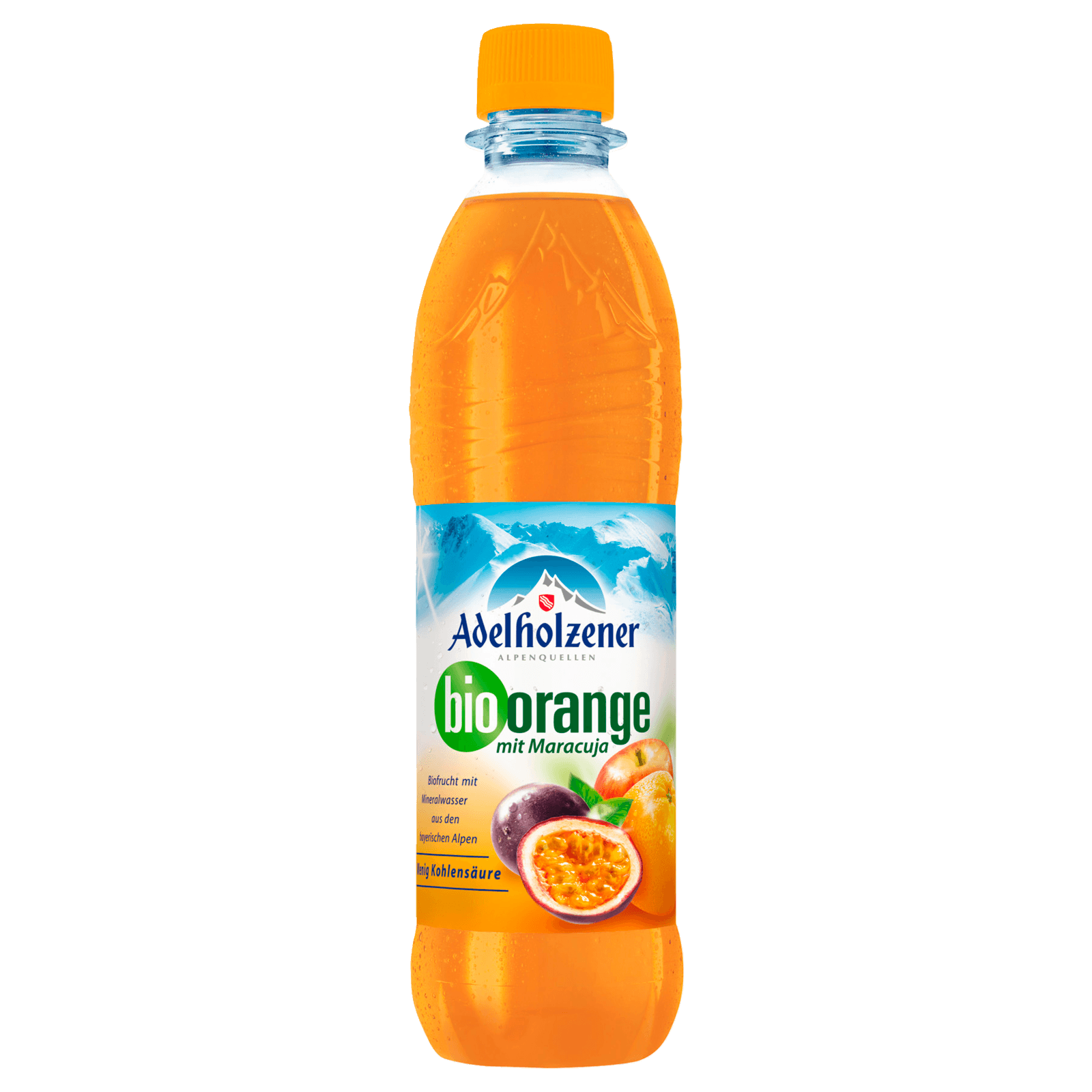 Adelholzener Bio Apfel Orange mit Maracuja 0,5l bei REWE online bestellen!