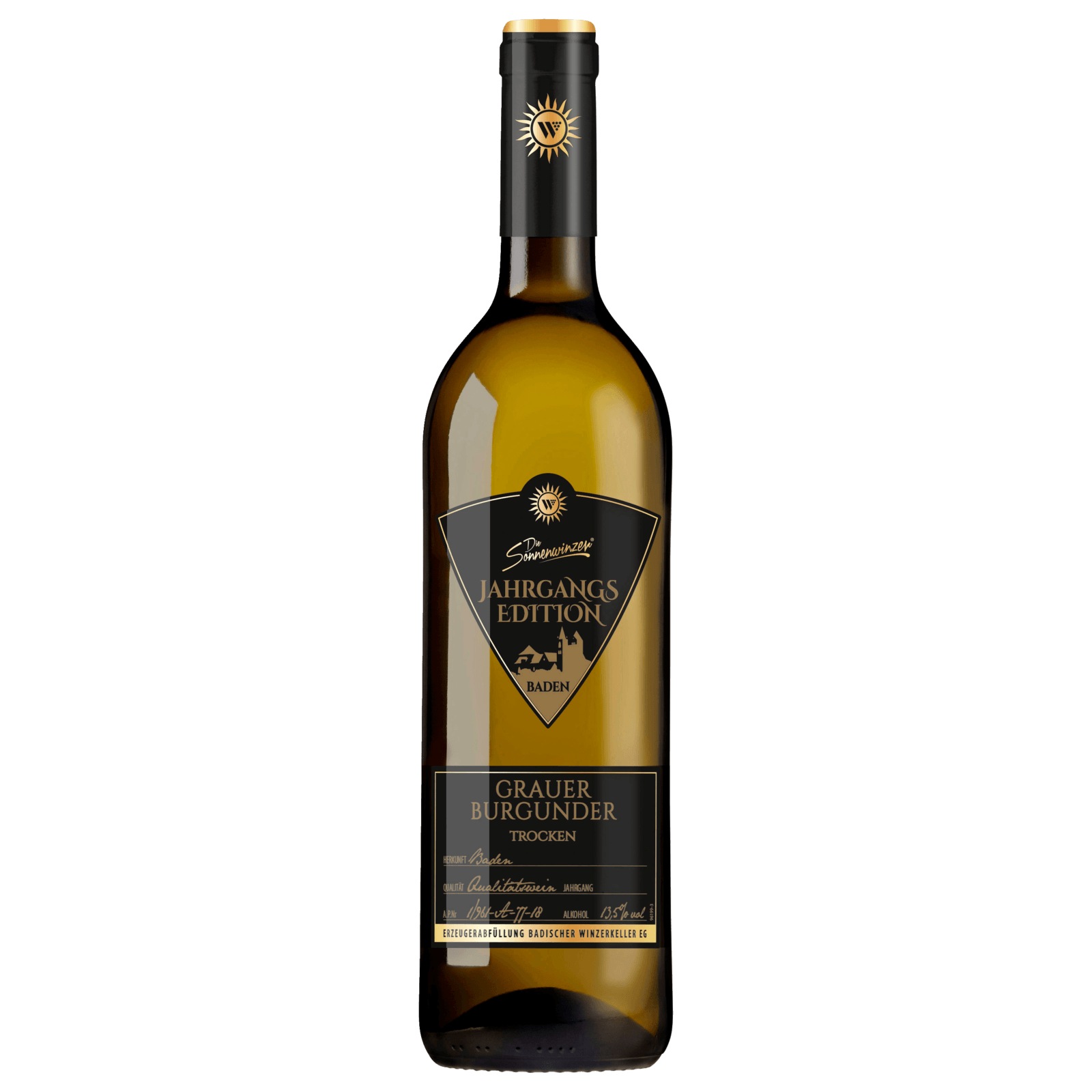 Die Sommerwinzer Weißwein Grauburgunder QbA REWE online trocken bei 0,75l bestellen