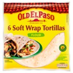 Old El Paso Weizen-Wrap-Tortillas weich 350g, 6 Stück