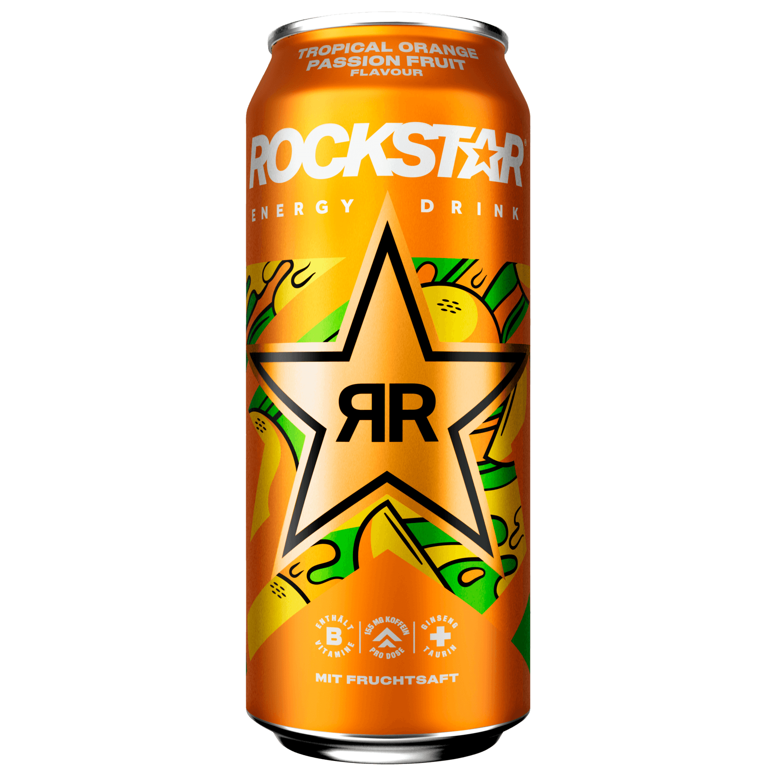 Rockstar Juiced Tropical Orange Passion Fruit 0,5l